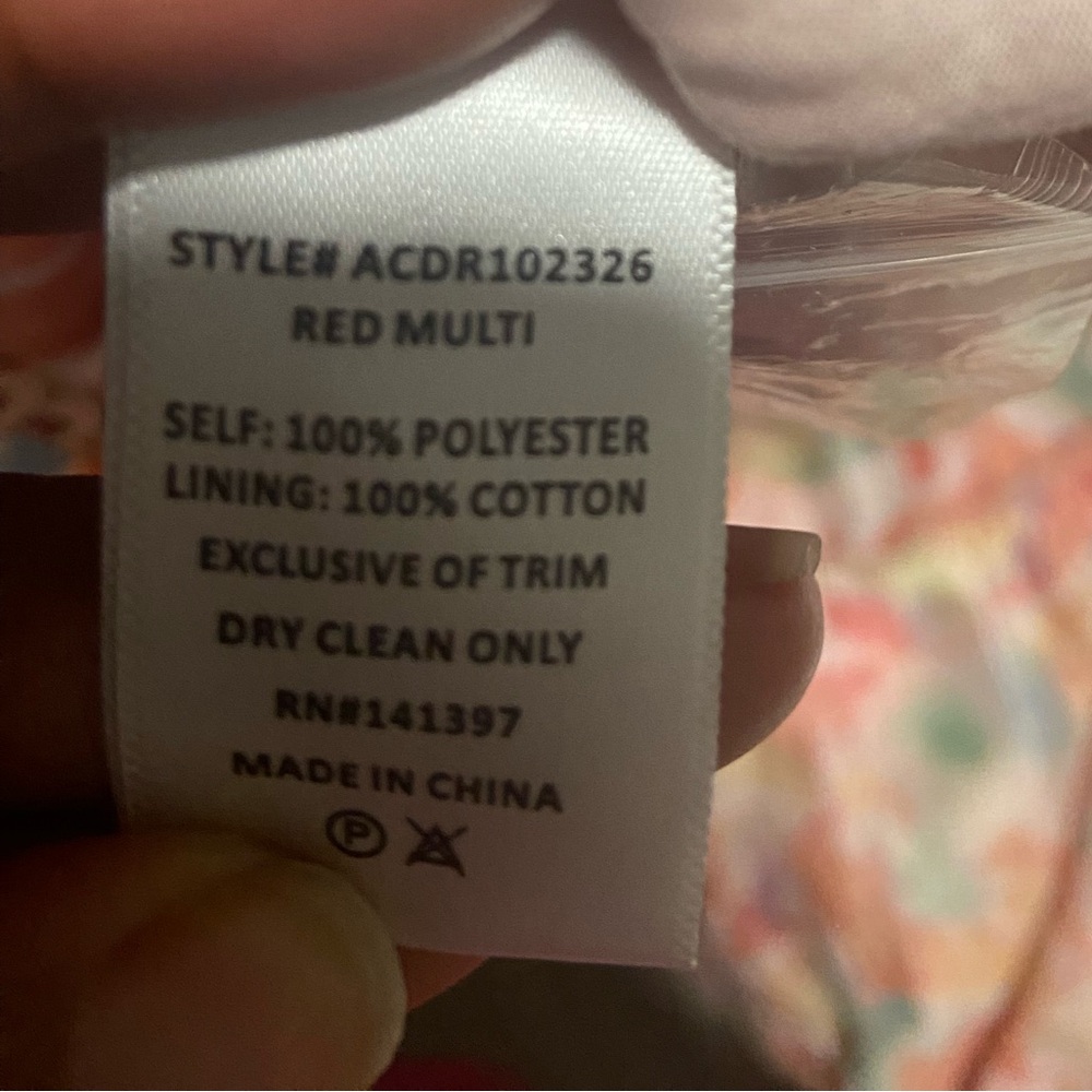 NEW ASTR The Label Tazia Floral Button Front Tiered Maxi Dress Size Large - Picture 5 of 11
